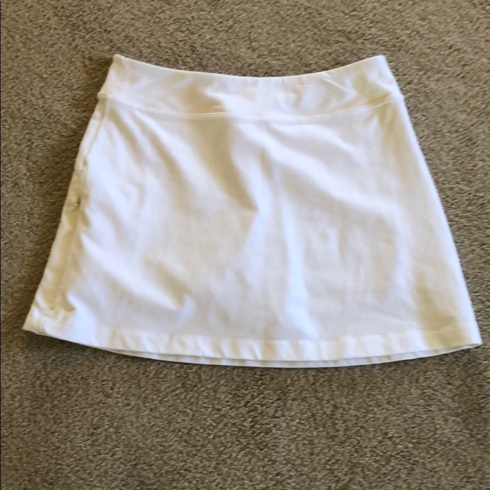 Athleta white skort